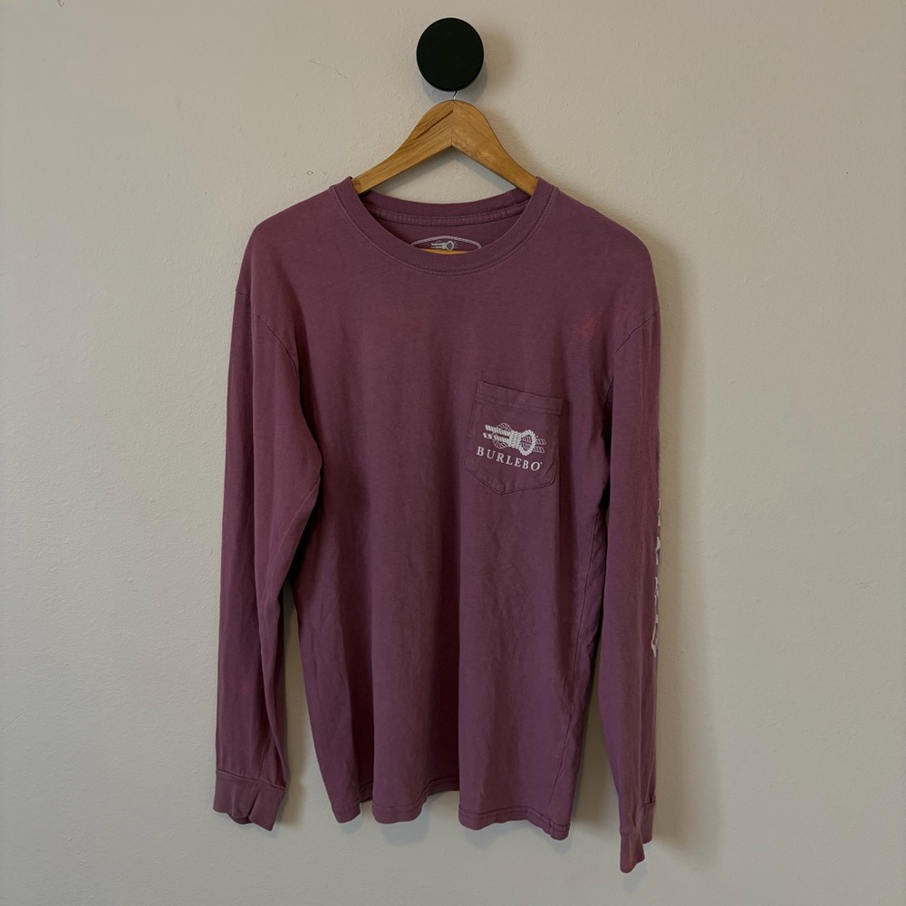 Burlebo Long Sleeved Let it Fly Graphic Shirt Size Medium